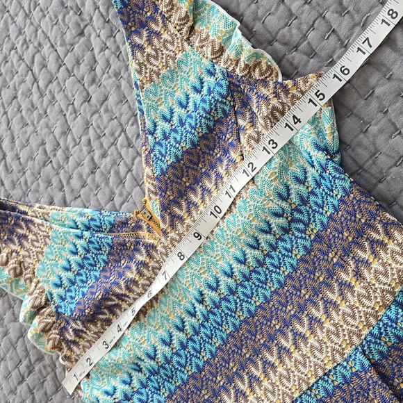 Tabitha Blue Motif Tea House Sleeveless Dress - Picture 10 of 16